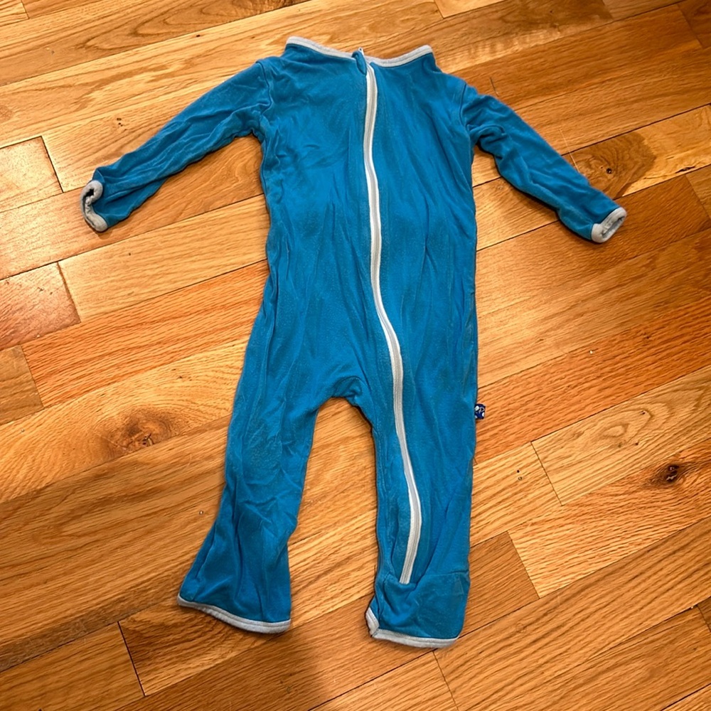 Kickee Pants 3-6M  viscose bamboo footless sleeper PLAY condition